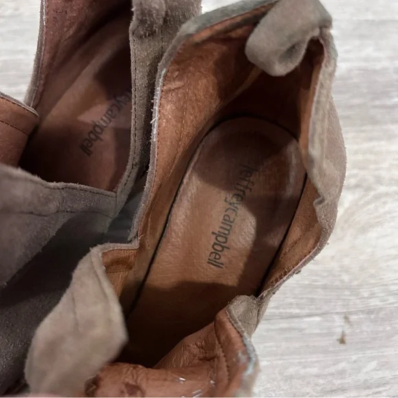 Jeffrey Campbell Cromwell Cowboy Boot Womens 6 Western Festival Rodeo Metal Tip - Picture 11 of 12